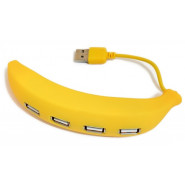 купить Разветвитель USB HUB 2.0 на 4 порта Банан HUB-BANANA-4