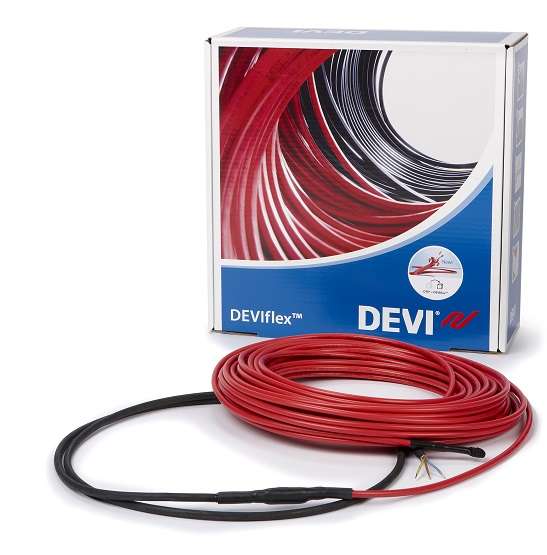 купить Комплект "Теплый пол" (кабель) двухжильный DEVIflex 18T 2135Вт 118м DEVI 140F1250