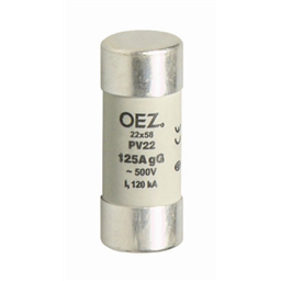 купить OEZ:06752 OEZ Плавкая вставка / Un AC 500 V / DC 250 V, размер 22?58, gG - характеристика для общего применения, без Cd/Pb