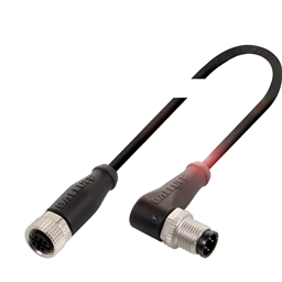 купить BCC0E3K Balluff Connector cable, Female 90°angle M12, PUR, 5.00 m, Drag chain compatible