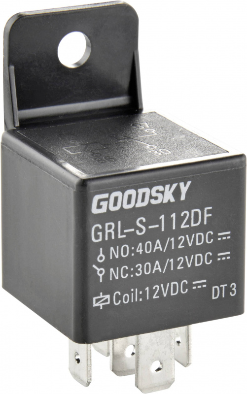 купить GoodSky GRL-S-124DF Kfz-Relais 24 V/DC 40 A 1 Wech