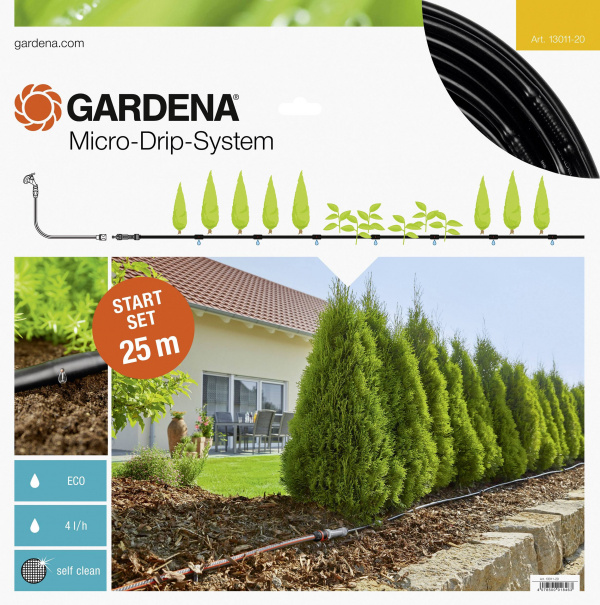 купить GARDENA Micro-Drip System Start-Set Pflanzreihen M