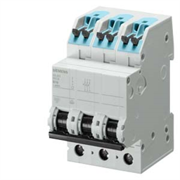 купить 5SJ6316-7KS Siemens CIRCUIT BREAKER 400V 6KA, 3-POLE, C, 16A, D=70MM / WITH SCREWLESS TAP-OFF TERMINAL