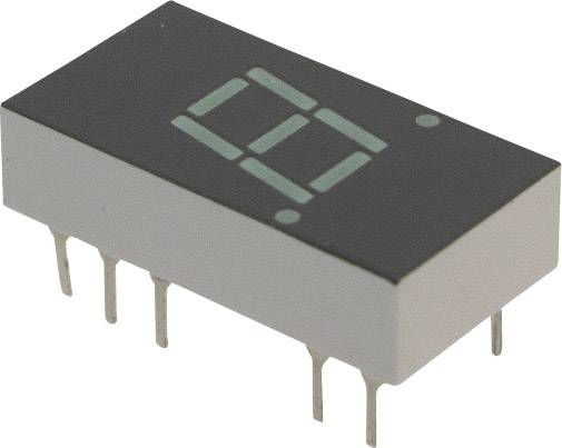 купить Broadcom 7-Segment-Anzeige Gruen  7.62 mm 2.1 V Zif