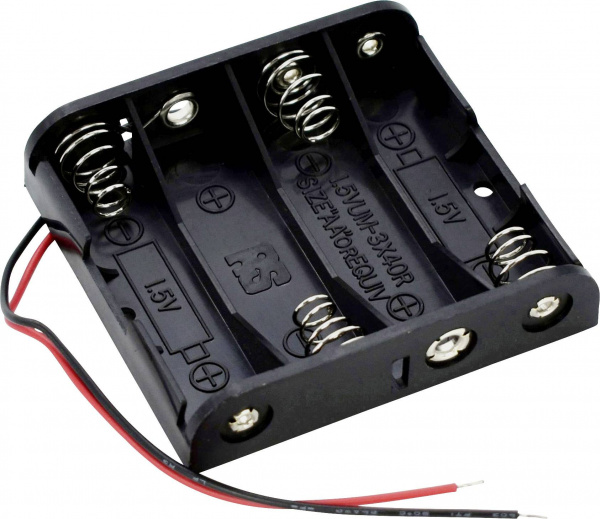 купить Takachi SN34 Batteriehalter 4x Mignon (AA) Kabel (