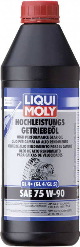 купить Liqui Moly (GL4+) SAE 75W-90 4434 Getriebeoel 1 l