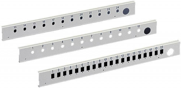 купить LWL Patch-Panel mit 20 Einbauplaetzen  Rittal DK 71