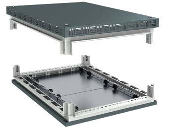 купить Комплект (крыша перфорованная и основание) для шкафов CQE 800х1000мм ДКС R5KTB810H50IT