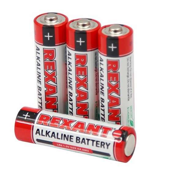 купить Элемент питания алкалиновый AA/LR6 1.5В 2700 mAh (блист.4шт) REXANT 30-1027