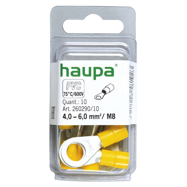 купить Наконечник изол. НКИ 2.5-6 M9 (уп.10шт) HAUPA 260290/10