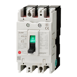 купить NF63-SV_2P_003A_F Mitsubishi Molded Case Circuit Breaker 2-pole 3A Front connection type