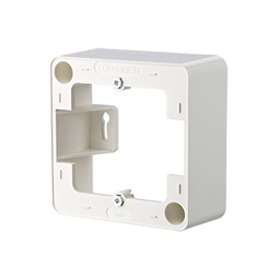 купить 130829-02-I Metz Surface mounted housing for flush mounted switching device / Aufputzrahmen 85 x 85 mm - 1fach, reinwei?