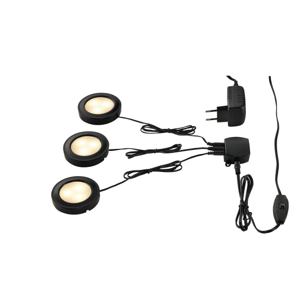 купить LI115950 Schrack Technik UTIX LED Downlightset, 3er, schwarz