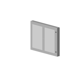 купить SCE-HWK2228 Saginaw Kit / Hinged Window / ANSI-61 gray powder coat.