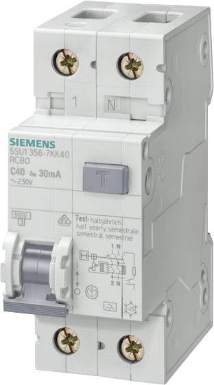 купить Siemens 5SU1656-6KK20 FI-Schutzschalter    1polig