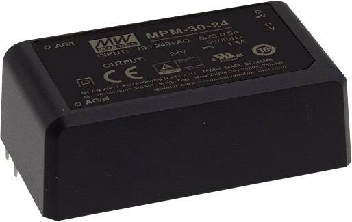 купить Mean Well MPM-30-15 AC/DC-Printnetzteil 15 V/DC 2