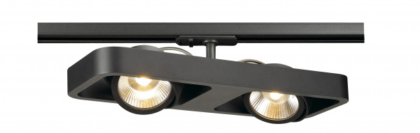 купить LI1000406 Schrack Technik LYNAH LED double Strahler schwarz,24°,inkl. 1P Adapter,3000K