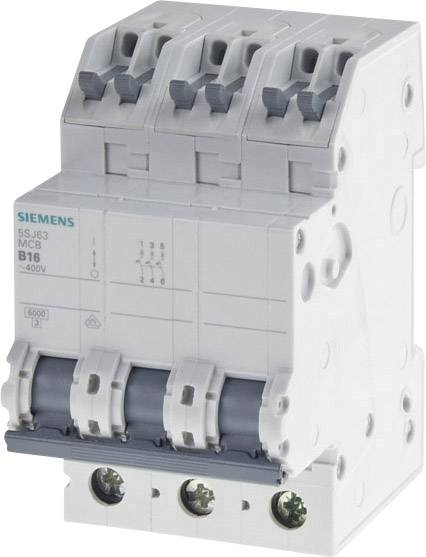 купить Siemens 5SJ63206KS Leitungsschutzschalter    3poli