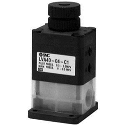 купить LVA40-04-A SMC LVA, High Purity Chemical Valve, Air Operated, Threaded Ports, Single Type