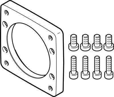 купить FESTO Flansch 2222624 EAMF-A-62B-80P    1 St.