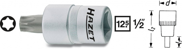 купить Hazet  992-T25 Innen-TORX Steckschluessel-Bit-Einsa