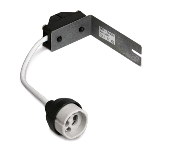 купить LID10028 Schrack Technik GU10 Lampenfassung mit Kabel, Bügel & Klemme