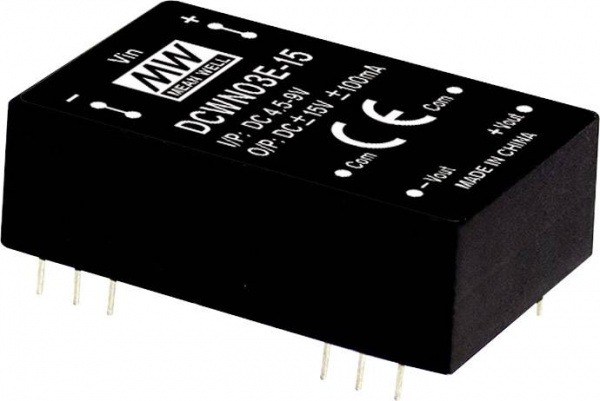 купить Mean Well DCWN03B-05 DC/DC-Wandlermodul   300 mA 3