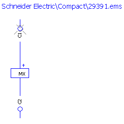 купить 29392 Schneider Electric voltage release Compact MX / 48 V DC / NS630