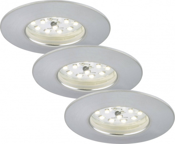 купить Briloner  7231-039 LED-Einbauleuchte 3er Set EEK: