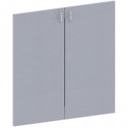 купить Мебель Этюд Двери Лдсп низкие комплект (400006) уп.16 серый
