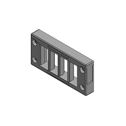 купить 42418 Icotek KEL-QUICK 16|8 / QUICK cable entry frame, split, double row, IP54