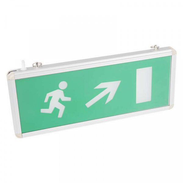 купить Светильник светодиодный "Направление к эвакуационному выходу направо вверх" аварийный Rexant 74-0140