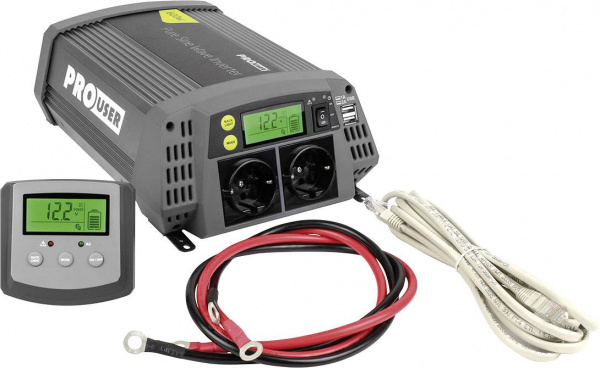 купить ProUser Wechselrichter Sinus PSI600 600 W 12 V/DC