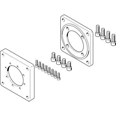 купить FESTO Flansch 2449380 EAMF-A-77B-120G-S1    1 St.