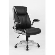 купить Кресло BN_Hg_EChair-652 TPU кожзам черный, пластик серый