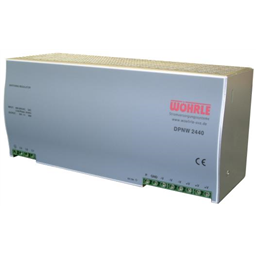 купить DPNW 2440 Wohrle Three Phase Power Supply, Output 24VDC / 40A / input 340-550 V with extended Range Input / for DIN-Rail