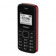 купить Мобильный телефон Maxvi C23 black-red (2895) 1.44/2Sim/32Mb/черный/красный