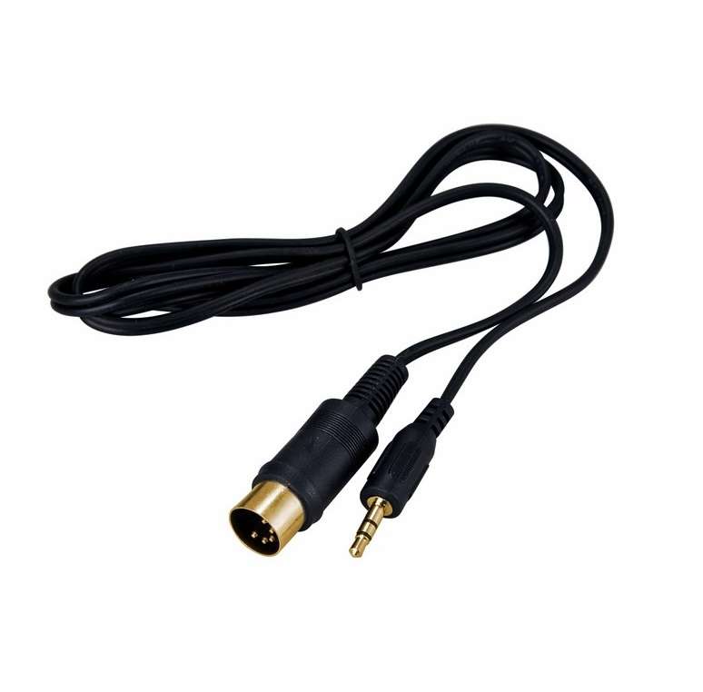 купить Шнур DIN 5PIN Plug - 3.5мм Stereo Plug 1.5М (GOLD) Rexant 17-2502