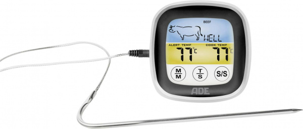 купить ADE BBQ 1600 Grill-Thermometer  mit Timer, Alarm В°