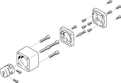 купить FESTO Axialbausatz 560282 EAMM-A-D40-40G    1 St.