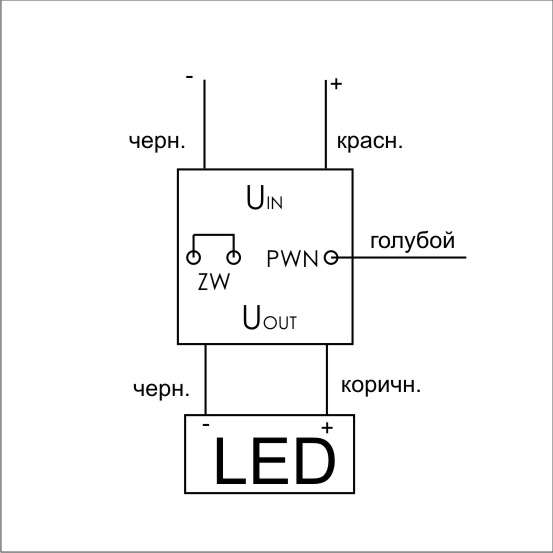 купить Блок питания PLD-02 (для светодиодов 3Вт с током потребления 750мА 5-40В DC IP20) F&F EA01.006.007