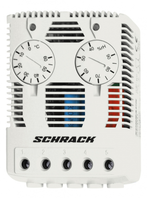 купить IUK08564 Schrack Technik Thermo-Hygrostat 40-90% rF, 1 Wechsler