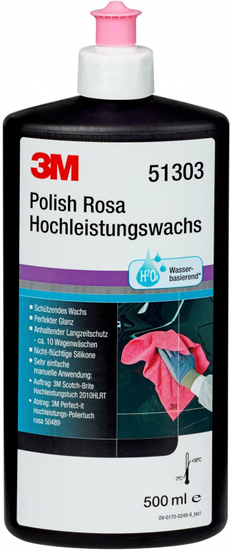 купить 3M Polish Rosa 51303 Autowachs 500 ml