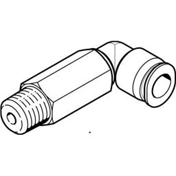 купить QBMLL-1/8-1/8-U Festo Угловой фитинг с цанговым зажимом, удлиненный