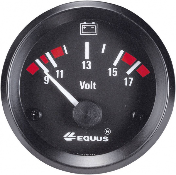 купить Equus 842060 Kfz Einbauinstrument Voltmeter Messbe