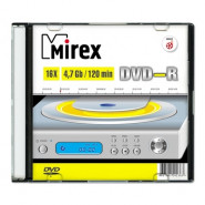 купить Носители информации Mirex DVD-R 4,7 Гб 16x slim case (UL130003A1S)