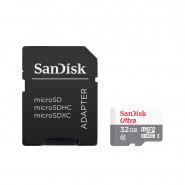 купить Карта памяти SanDisk microSDHC 32GB Class 10 +ад.(SDSQUNS-032G-GN3MA)