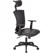 купить Кресло BN_Cm_EChair-650 TPU кожзам черный, пластик черный