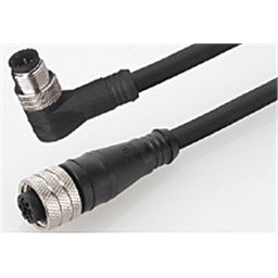 купить 1200668678 Molex M12 Double-Ended Cordset, Female - Male / Micro-Change (M12) Double-Ended Cordset, 5 Poles, Female (90°) to Male (90°), 0.34mm2 PVC Cable, 10.0m (32.81') Length