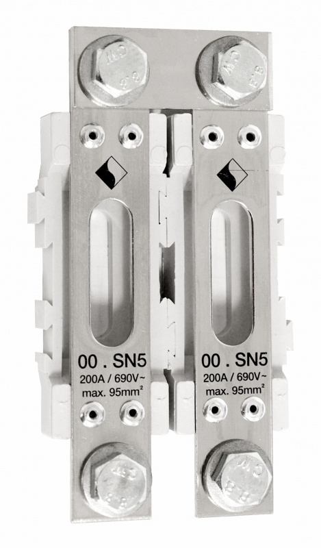 купить IS505008 Schrack Technik Neutralleiter-Stütze 2-polig 4xM8, lösbare PEN Verbindung